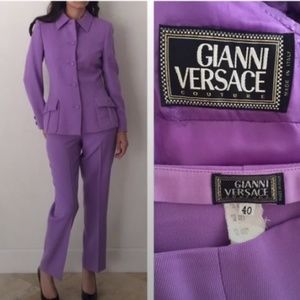 Authentic Gianni Versace 80’s Pant Suit.
